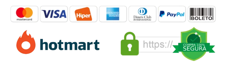 Compra segura pela Hotmart