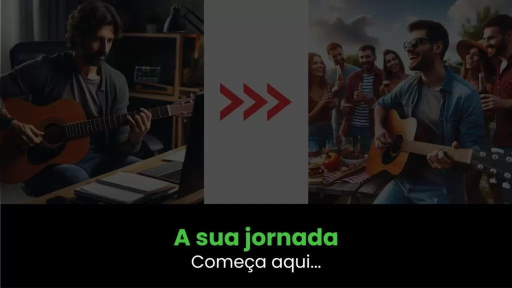 Sua jornada no violão